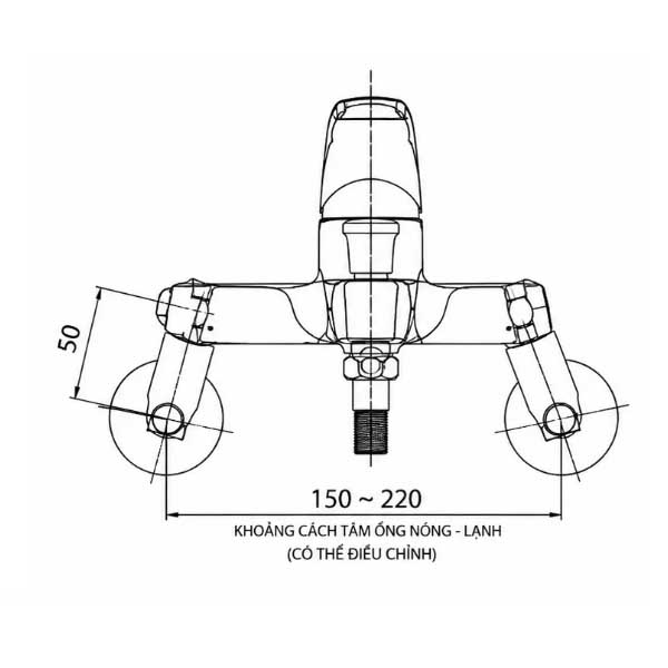 Sen tắm nóng lạnh AMY AM6000N