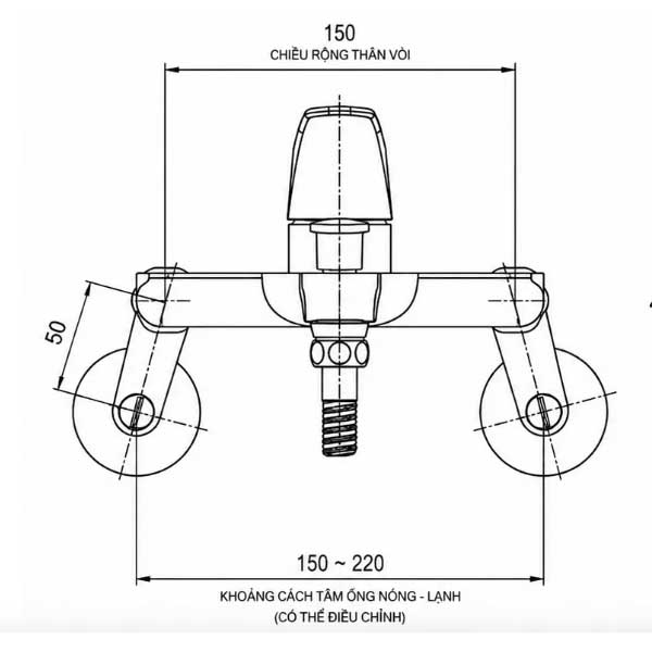 Sen tắm nóng lạnh AMY AM7000N 4 Sen tắm nóng lạnh AMY AM7000N