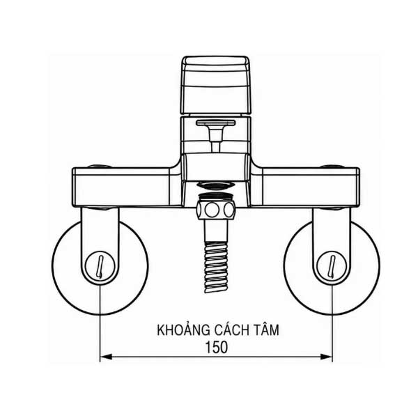 Sen tắm nóng lạnh AMY AM8000N
