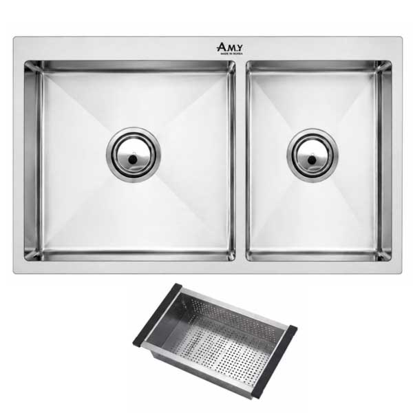 Chậu rừa bát thủ công AMY AM8484N