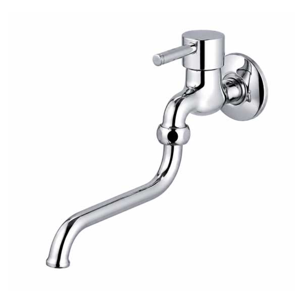 Vòi nước lạnh cần dài gắn tường AMY AM05 1 Vòi nước lạnh cần dài gắn tường AMY AM05