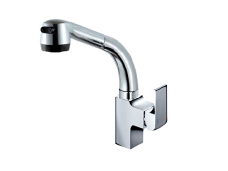 Vòi bếp rút dây nóng lạnh Kosco CO7020