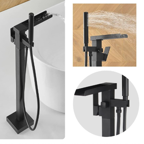 Sen bồn tắm Haruki HR1218 màu đen đặt sàn