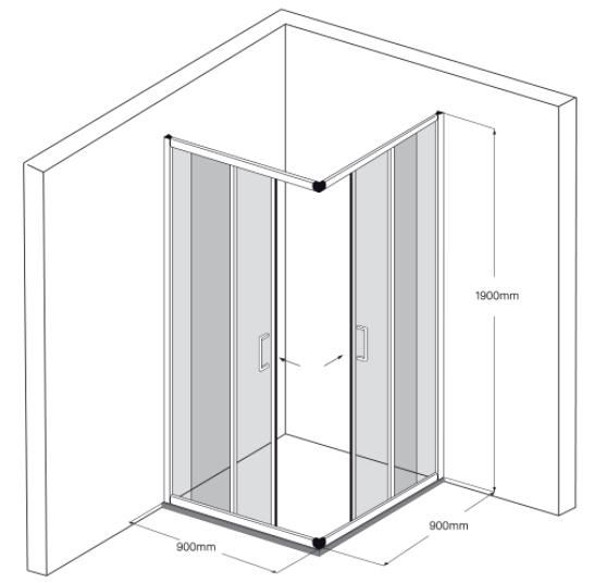 Vách kính Fendi FKG-1X4-3