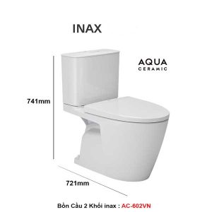 Bồn cầu hai khối Inax AC-602VN