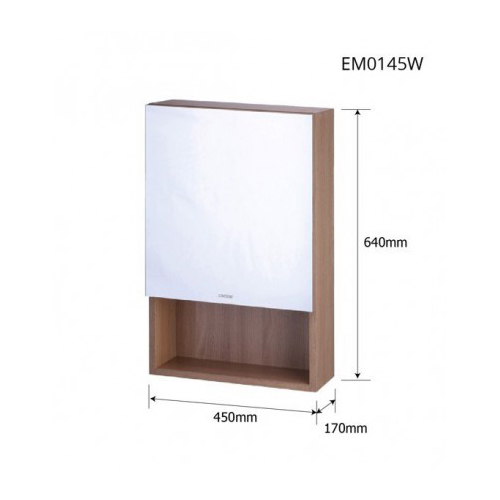 Tủ gương treo tường Caesar EM0145W