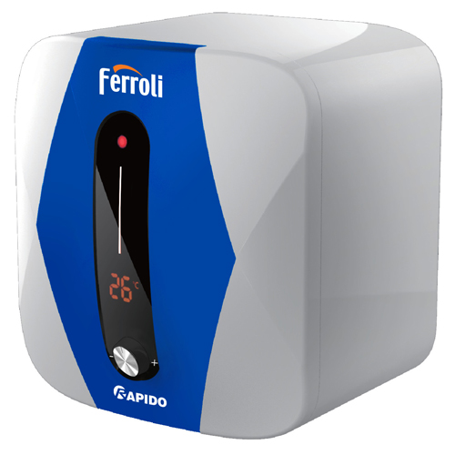 Bình nóng lạnh Ferroli Rapido SD20L vuông ( hiển thị nhiệt độ ) (2)