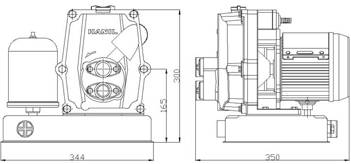 MÁY BƠM NƯỚC GIẾNG KHOAN PC 268A-2