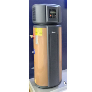 Bình nước nóng HEATPUMP - máy bơm nhiệt MIDEA RSJ15-190RDN3-E 190L
