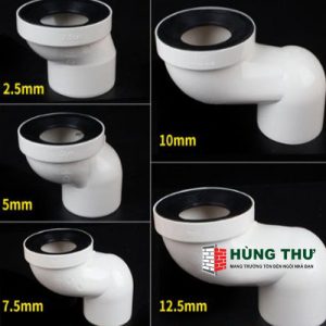 Thiết Bị Chỉnh Lệch Tâm Bồn Cầu,Bàn Cầu,bệt từ 2,5 cm - 12,5 cm HRPK- 10