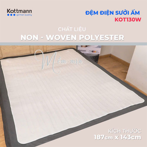 Chăn điện đôi Kottmann KOT130W