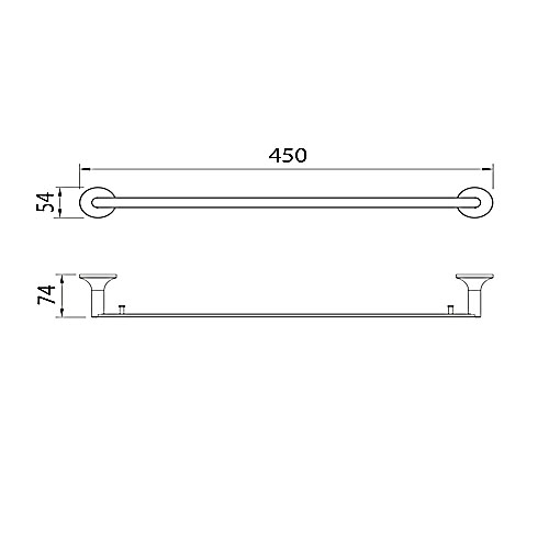 Vắt khăn đơn EC218-08-45