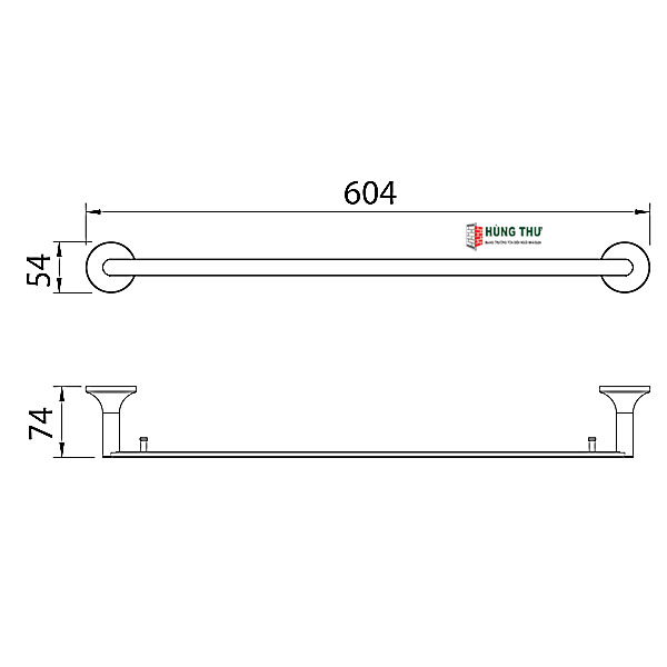 Vắt khăn đơn EC218-08