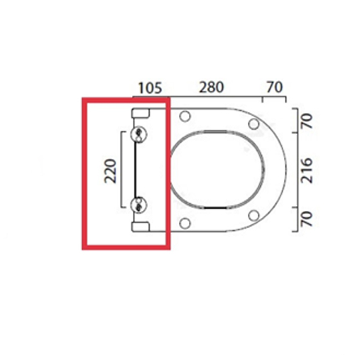 Nắp bồn cầu chữ U,D HRNB 015 ( UF)