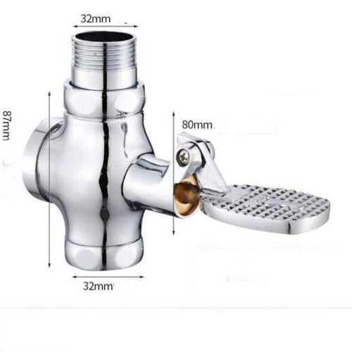 Van xả nước đạp chân bồn cầu,xí xổm Haruki HRVX 27A ( nối nước thẳng)