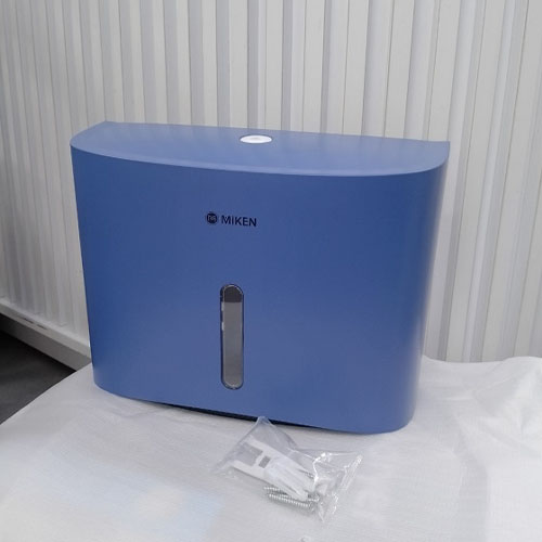 Hộp giấy lau tay treo tường màu xám xanh Blue gray MKG-E6015DB Miken