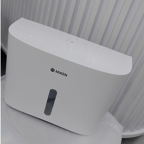 Hộp giấy lau tay treo tường màu trắng MKG-E6015W Miken