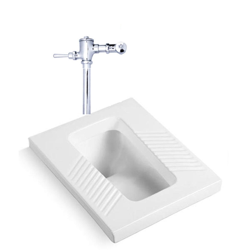 Van xả bệt ,xí xổm gạt Haruki HRVX 28C ( ống cong)