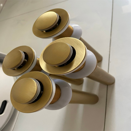 Xi phông thoát nước Lavabo Haruki HRXP 107 màu đồng cổ