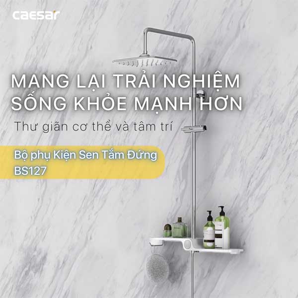 Phụ Kiện Sen Tắm Đứng Caesar BS127