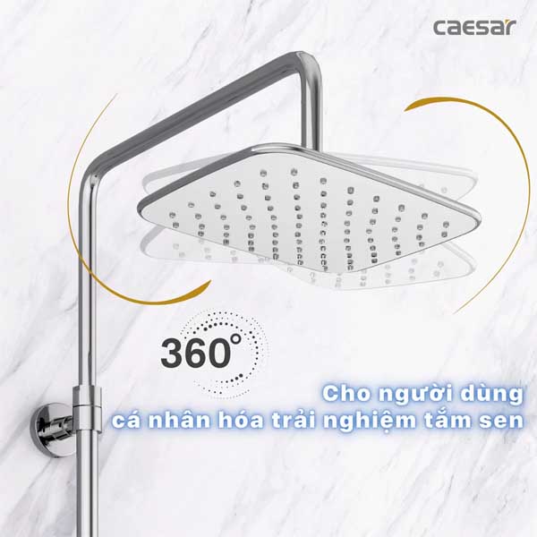 Phụ Kiện Sen Tắm Đứng Caesar BS127