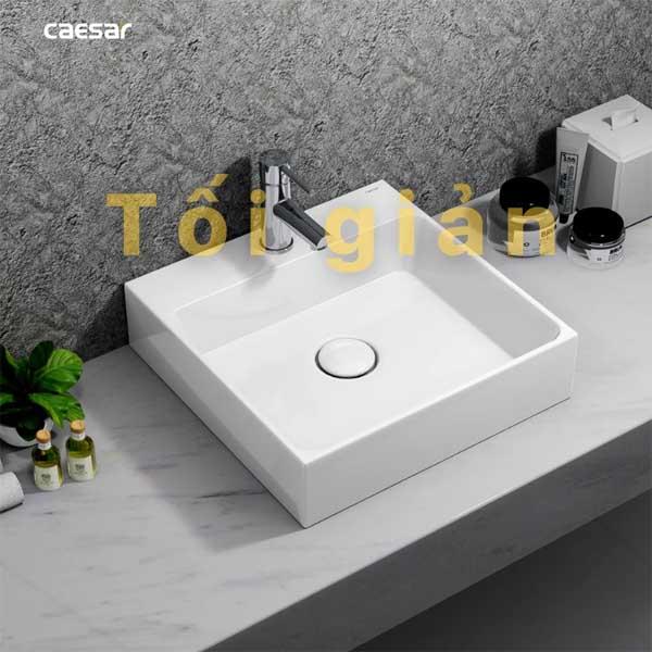 Chậu Rửa Lavabo Đặt Bàn Caesar LF5255
