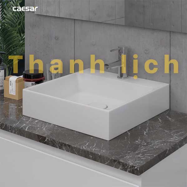Chậu Rửa Lavabo Đặt Bàn Caesar LF5255