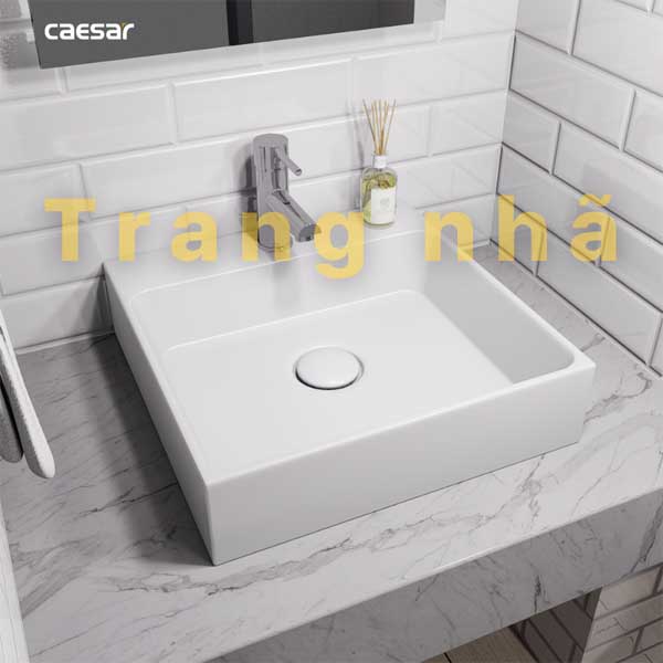 Chậu Rửa Lavabo Đặt Bàn Caesar LF5255