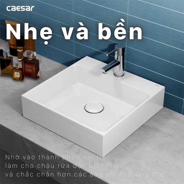 Chậu Rửa Lavabo Đặt Bàn Caesar LF5255