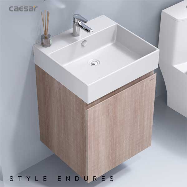 Bộ Tủ Chậu Lavabo Caesar LF5263 + EH05263AW7V