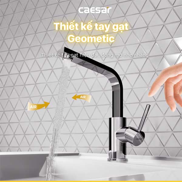 Vòi Lavabo Nóng Lạnh Caesar B750CU