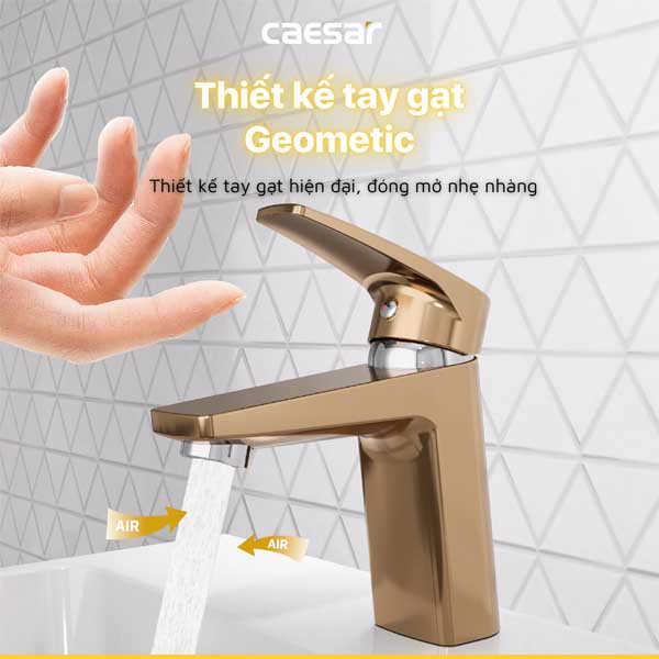 Vòi Lavabo Nóng Lạnh Caesar B390CGU