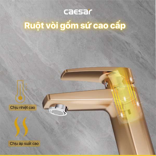 Vòi Lavabo Nóng Lạnh Caesar B390CGU