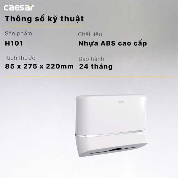 Hộp Đựng Giấy Vệ Sinh Caesar H101 3 Hộp Đựng Giấy Vệ Sinh Caesar H101