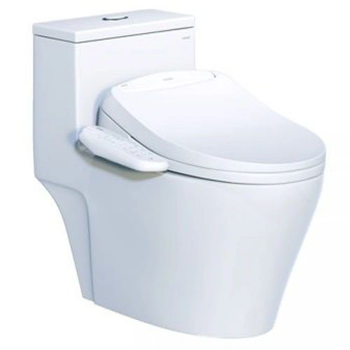 Bàn cầu kết hợp nắp điện tử Caesar C1356F+TAF400H