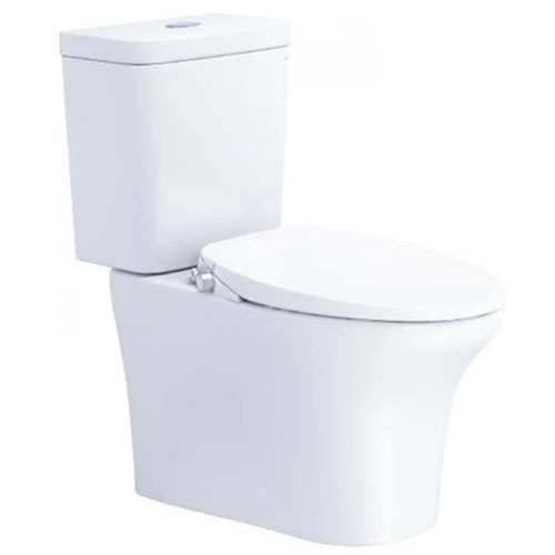 Bàn cầu kết hợp nắp điện cơ đa năng Caesar CD1341+TAF060