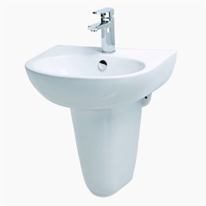 Chậu rửa Lavabo treo tường Caesar L2152 + P2443