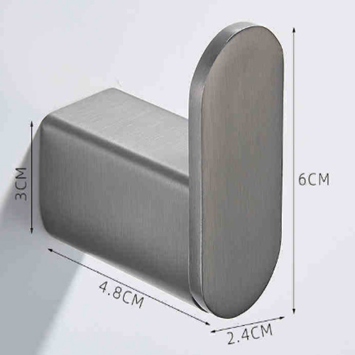 Móc áo đơn Haruki HRMA 11 màu xám