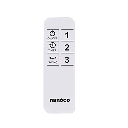 Quạt lửng Remote Nanoco NLF1624RC-BL (Xanh)