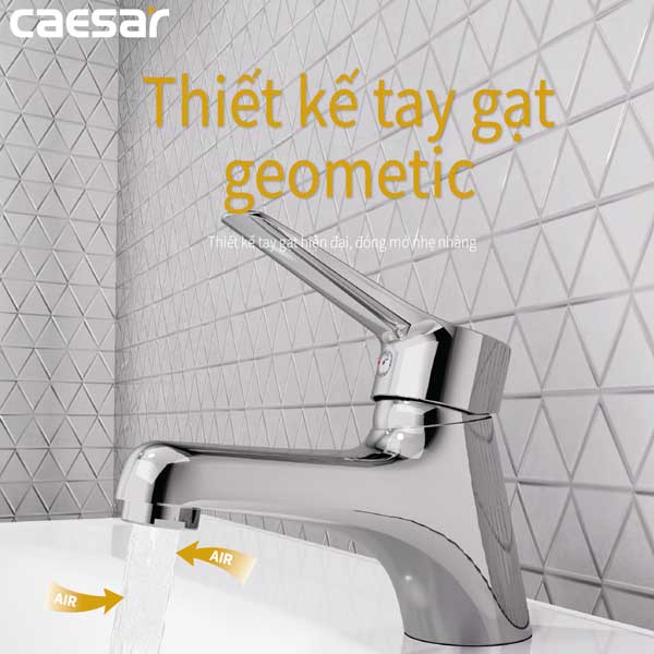 Vòi Rửa Lavabo Nóng Lạnh CAESAR B330CU