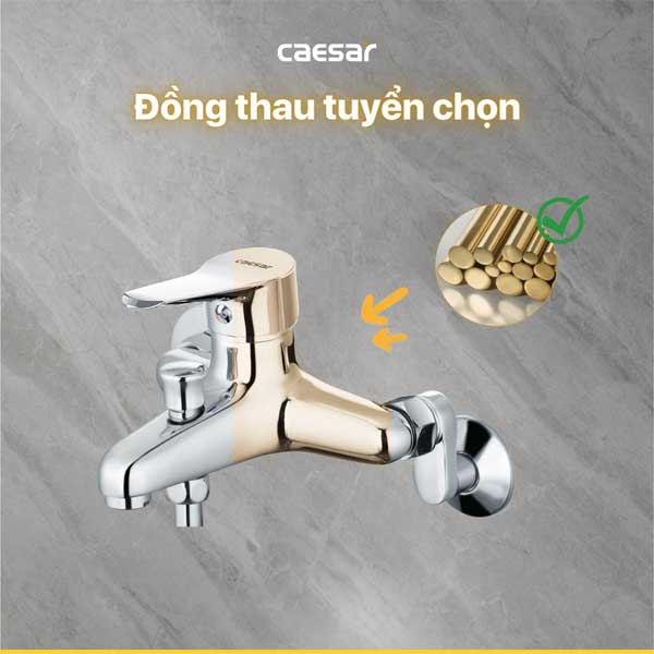 Vòi Sen Nóng Lạnh  Caesar  S333C