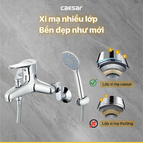 Vòi Sen Nóng Lạnh  Caesar  S333C