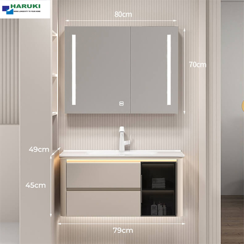 Bộ tủ chậu Haruki PLUS 02 (800-1000 mm)