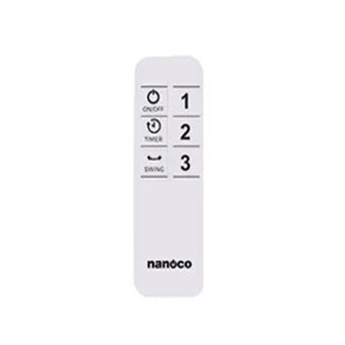 Quạt treo tường remote Nanoco NWF1612RC-G