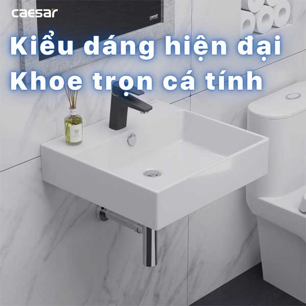 Chậu Rửa Lavabo Đặt Bàn Caesar LF5263