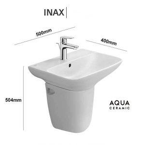 Chậu Lavabo Inax AL-289V/L-288VC Chân Treo Tường