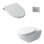 Bồn cầu treo tường nắp rửa cơ INAX AC-23P + CW-S15VN