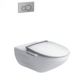 Bồn cầu treo tường nắp điện tử INAX AC-23P + CW-KB22AVN