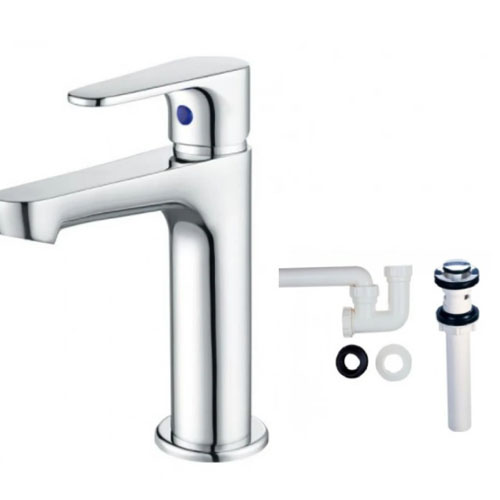 Vòi Lavabo lạnh Caesar B060CU (bộ xả nhấn)