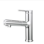 Vòi Lavabo dây rút nóng lạnh Caesar B196C